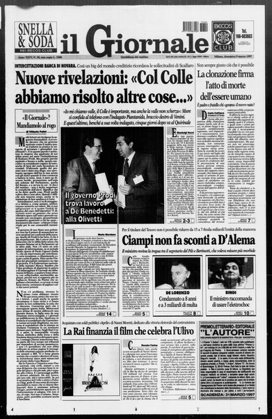 Il giornale : quotidiano del mattino